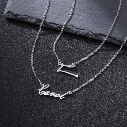 Personalised Necklace Custom 1 Name Necklace Gift For Her-Jessemade AU