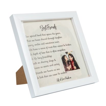 Personalised Photo Custom Name LED Night Light Picture Frame-Jessemade AU