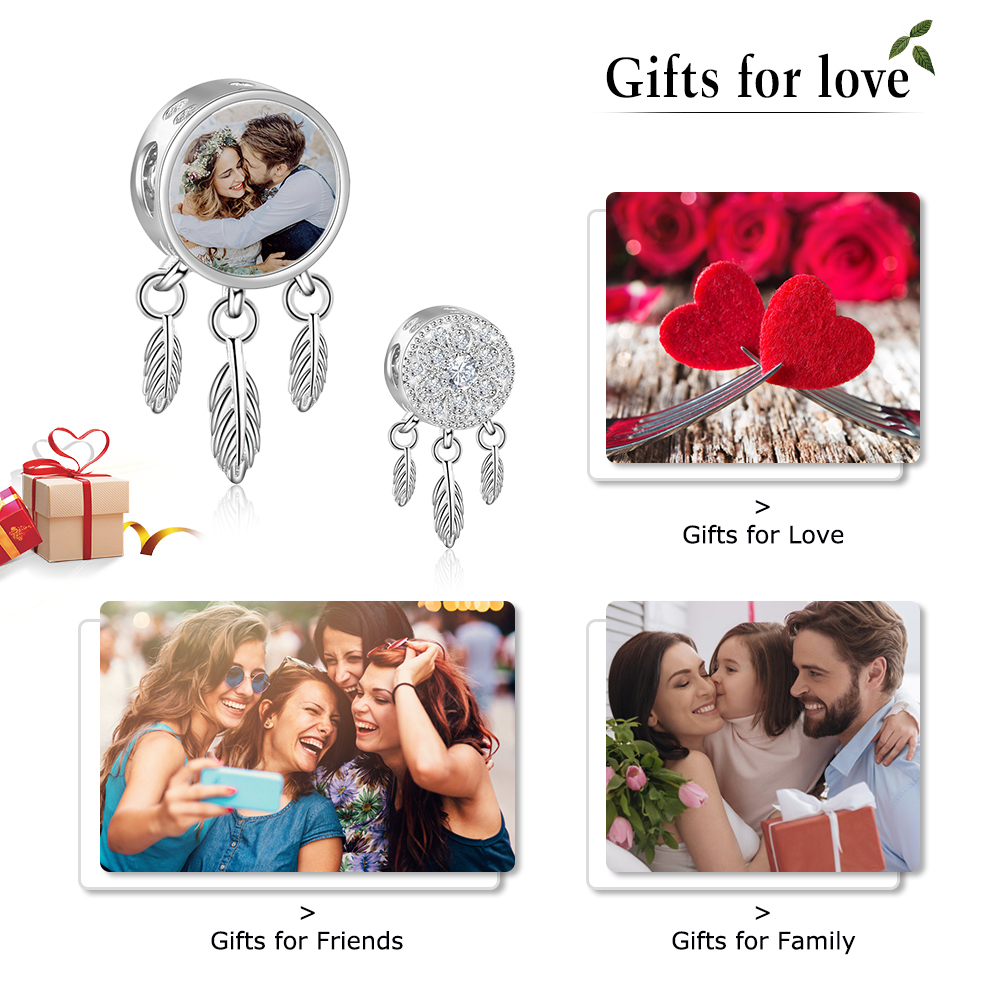 Photo Custom Bracelet with 1 Charm-Jessemade AU