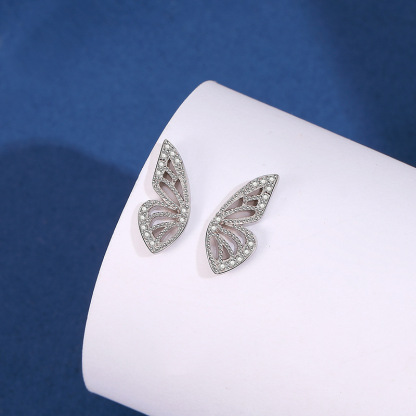 Personalised Wedding Jewelry Set Butterfly Necklace Bracelet Earrings Rings For Best Friends For Mom-Jessemade AU