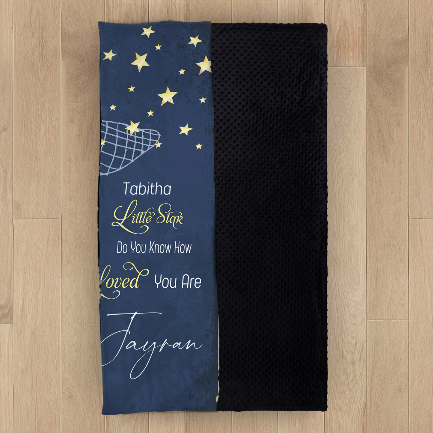 Personalised Elephant Blanket Custom Name Cute Cartoon Blanket-Jessemade AU