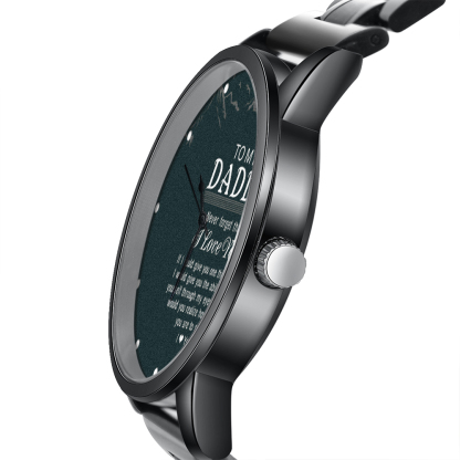 Personalised Photo Watch Customised Mechanical Watch Gifts for Him-Jessemade AU