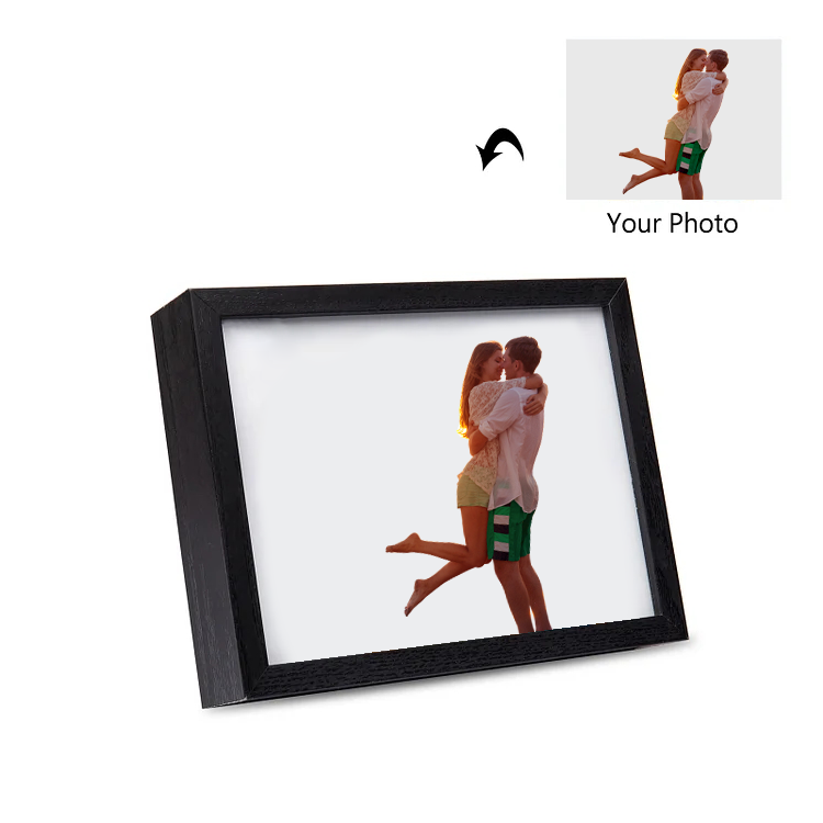 Personalised Photo Frame Night Light Changeable Colour Lamp Home Decor Personalised Gifts for Family Friends-Jessemade AU