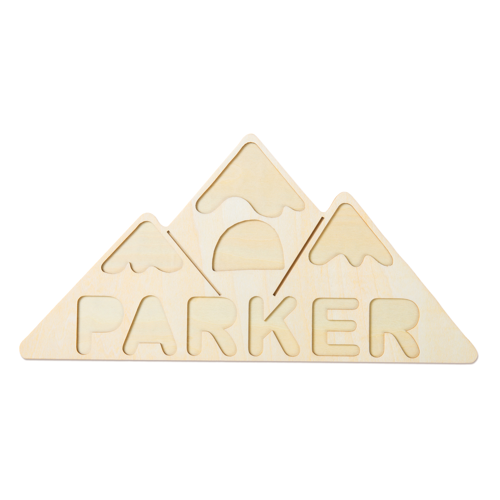 Personalised Kid's Wooden Name Alphabet Puzzle Toy for Toddlers Early Learning Child Toy-Jessemade AU