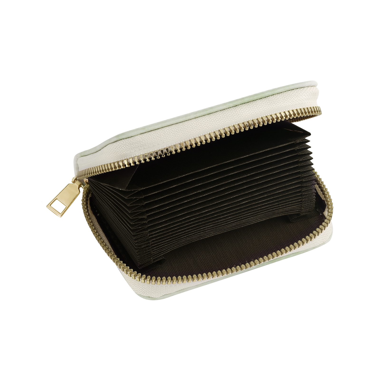 Personalised Women's Leather Wallet Custom Photo & Text Zipper Wallet Accordion Wallet Gift for Her-Jessemade AU