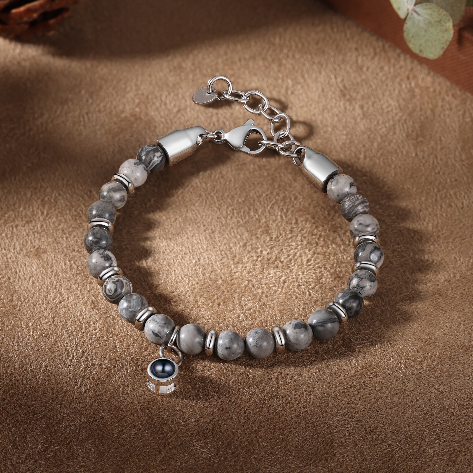 Personalised Projection Bracelet Custom Photo Bracelets Adjustable Bracelet Creative Gift for Him/Her-Jessemade AU