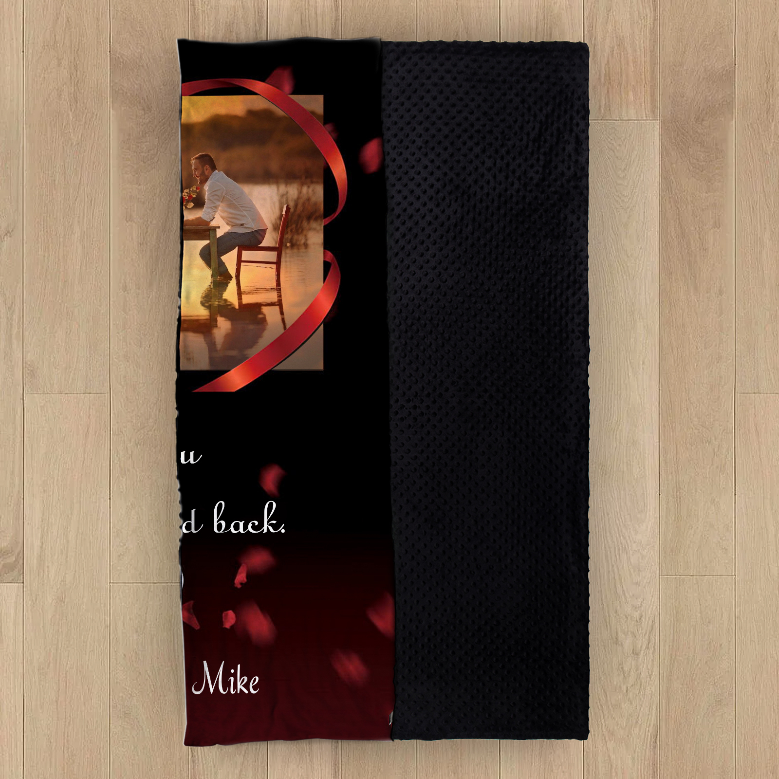 Personalised Couple Blanket Custom Photo Romantic Gift For Her-Jessemade AU