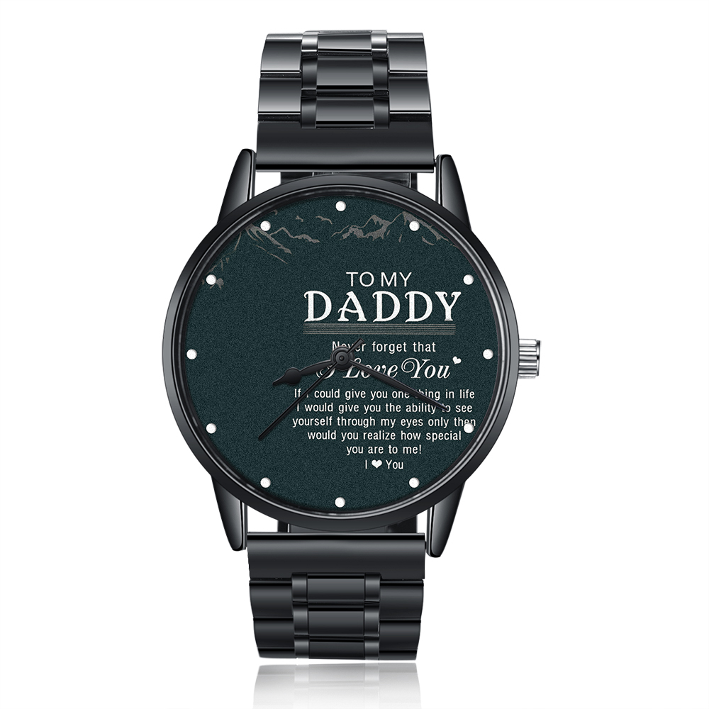 Personalised Photo Watch Customised Mechanical Watch Gifts for Him-Jessemade AU