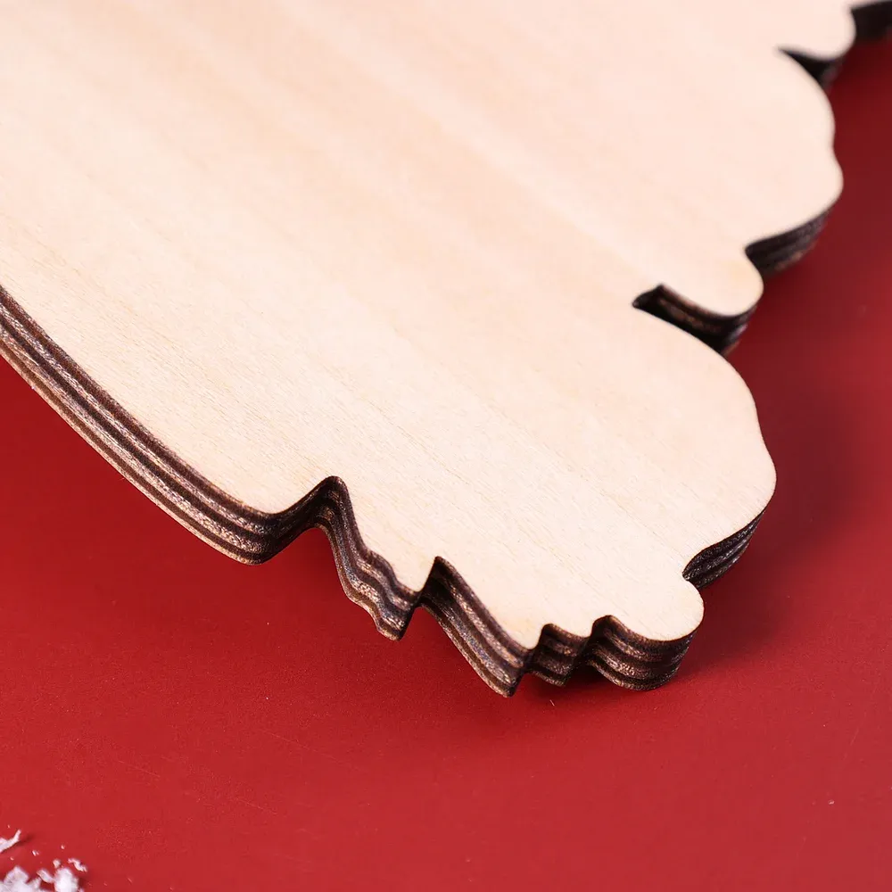 Personalised Engagement Christmas Ornaments Custom Text & Date Wooden Hanging Ornament Gift for Couples-Jessemade AU