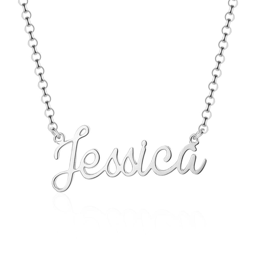 Personalised Necklace Romatic Valentine's Gifts Charm Tiny Necklace