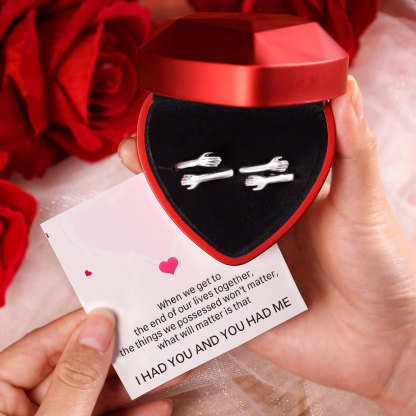 Mother’s Day Gift 2023 Couple Hug Ring Love Style Rings for Her or Him-Jessemade AU