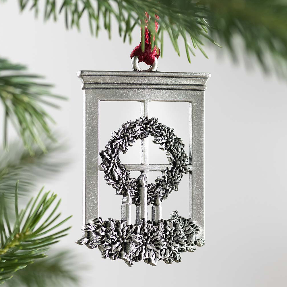 Solid Pewter Christmas Tree Ornament Gifts for Family-Jessemade AU