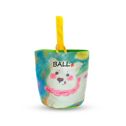 Personalised Bunny Tote Bag Custom Name Bunny Basket Bucket Bag Easter Gifts for Him/Her-Jessemade AU