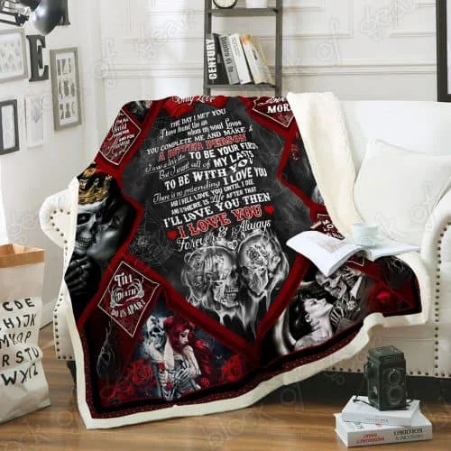 You Complete Me And Make Me A Better Person, Flannel Blanket Gifts For Husband-Jessemade AU