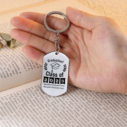 Graduation Keychain Personalised Photo Keychain for Her/Him-Jessemade AU