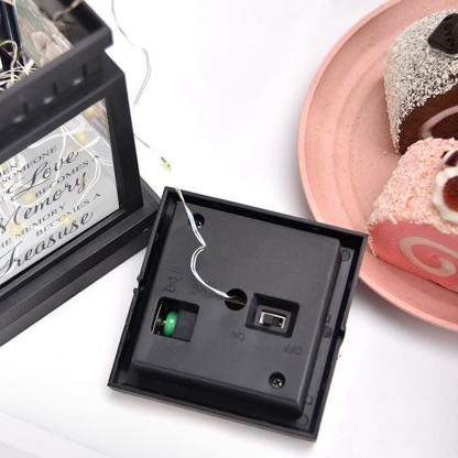 Personalised Photo Lantern Lamp Memorial Led Light Sympathy gift-Jessemade AU