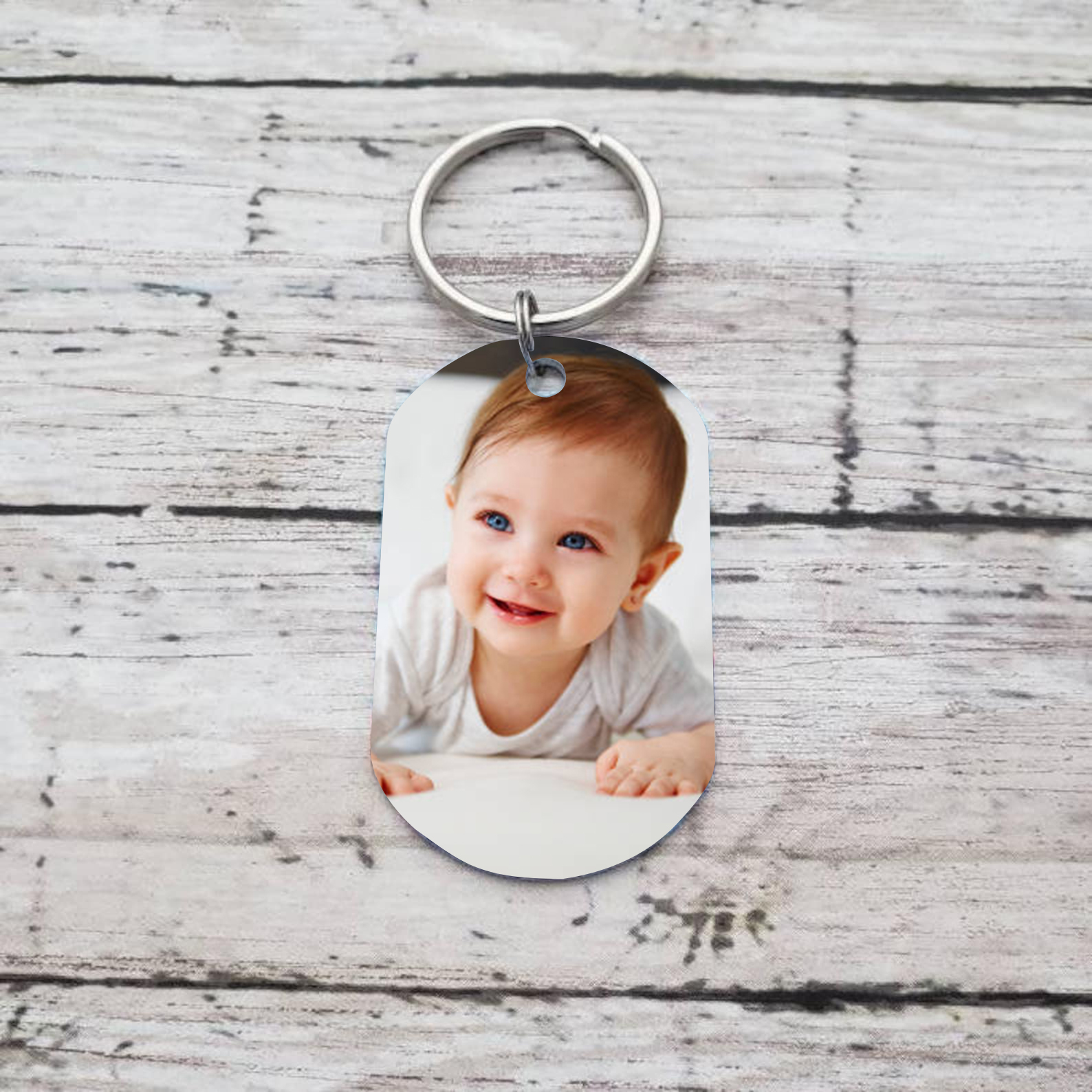 Personalised Calendar Keychain Custom Photo & Name Keychain Gifts For Daddy/Mommy/Mummy-Jessemade AU