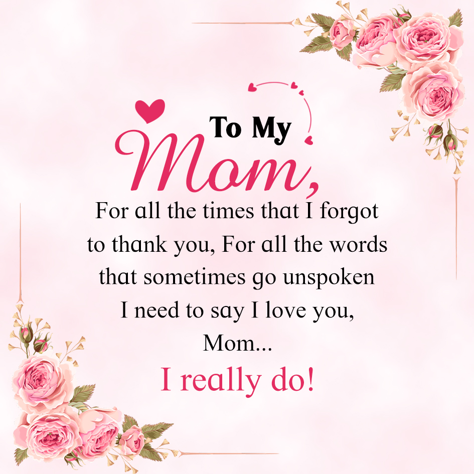 Mum/Mom Warm Gift Card, Greeting Card for Mother-Jessemade AU