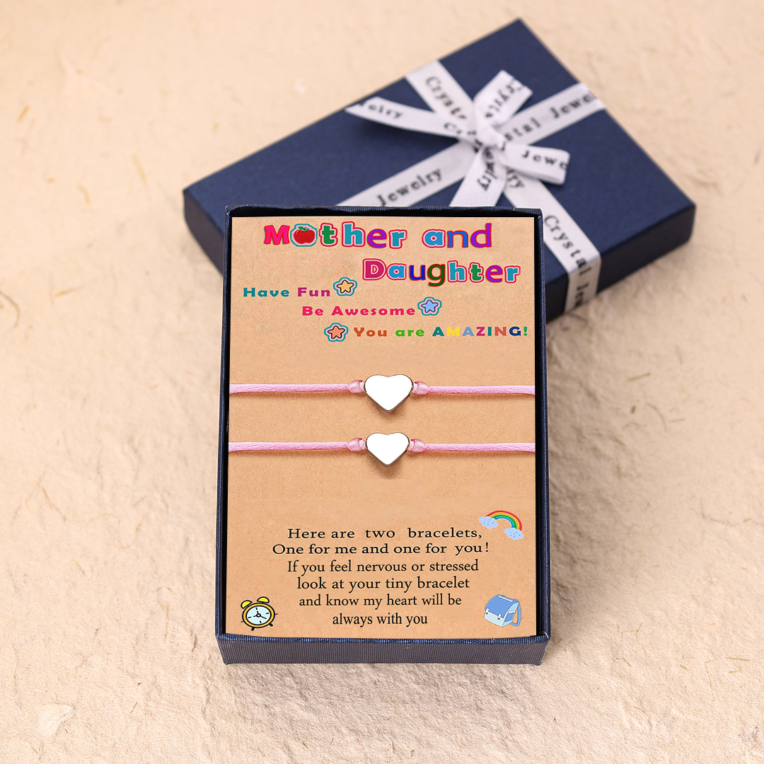 Women Bracelet Dainty Teen Heart Bracelet Back To School Adjustable Bracelet for Girls-Jessemade AU