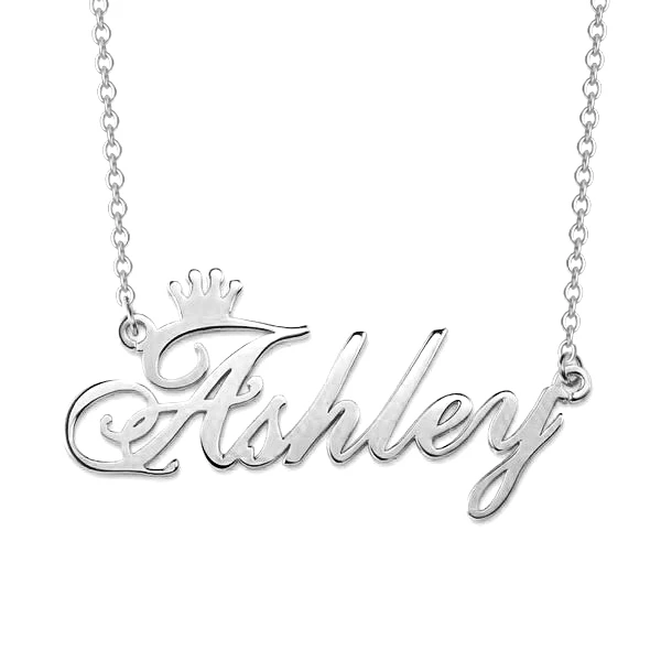 Personalised Necklace Custom 1 Name Necklace Gift For Women-Jessemade AU