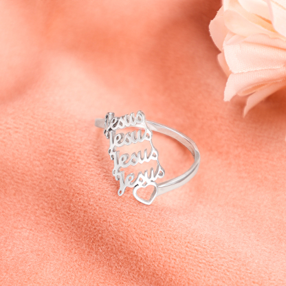Personalised Family Name Ring Custom 4 Names Gifts For Women-Jessemade AU