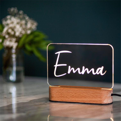Personalised Baby Name Night Light-Jessemade AU