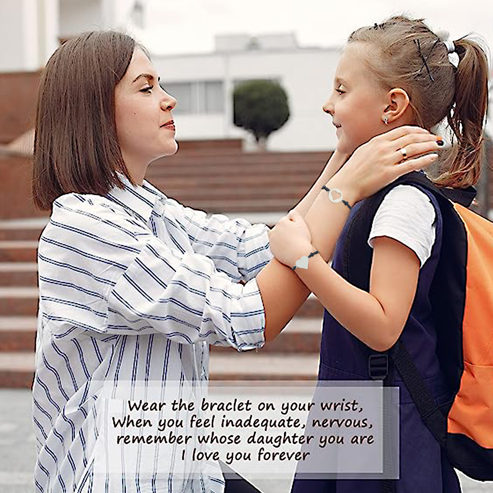 Bracelet for Women Dainty Teen Heart Bracelet Size Adjustable for Girls-Jessemade AU