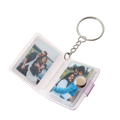 Personalised Mini Photo Album Keychain Custom 16 Photos Keychain Scrapbook  Romantic Gifts-Jessemade AU