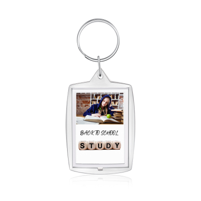Back To School-Personalised Photo Keychain Gifts For Kids-Jessemade AU