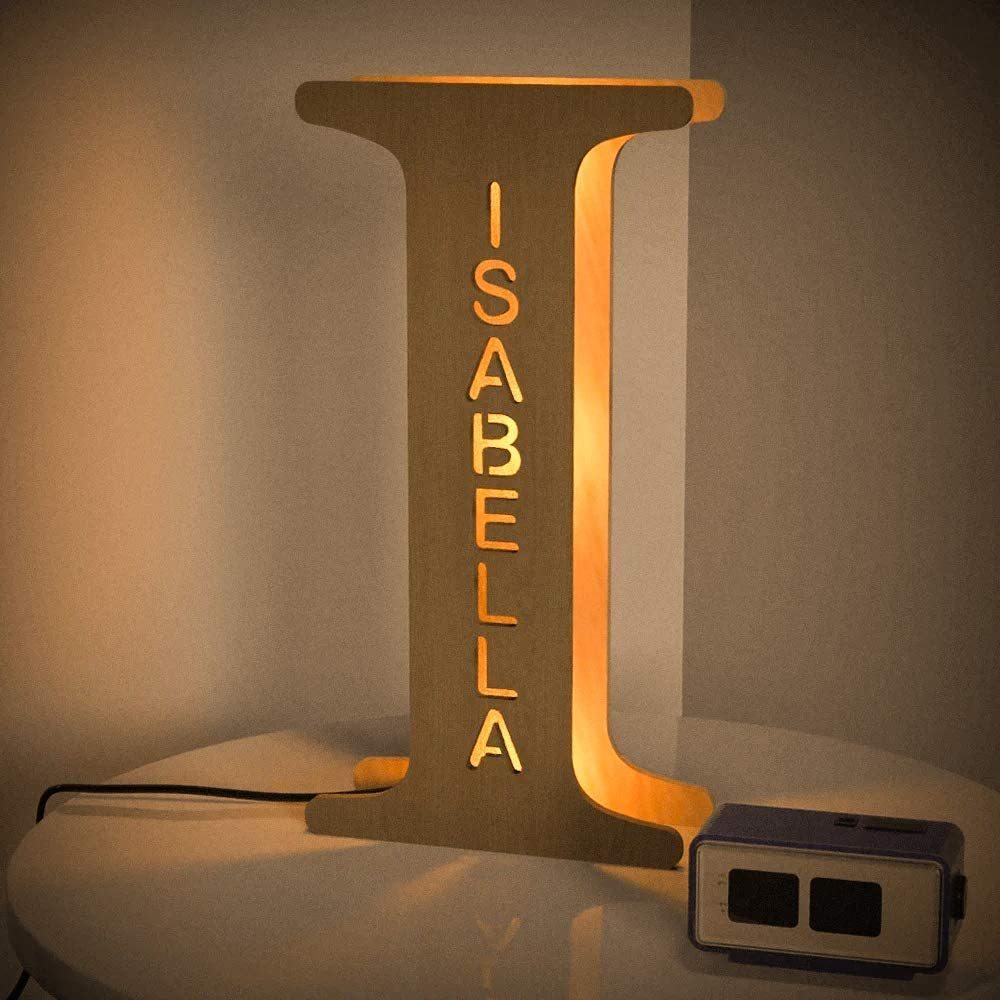 Personalised Name Letter Light A~I 19/29CM-Jessemade AU