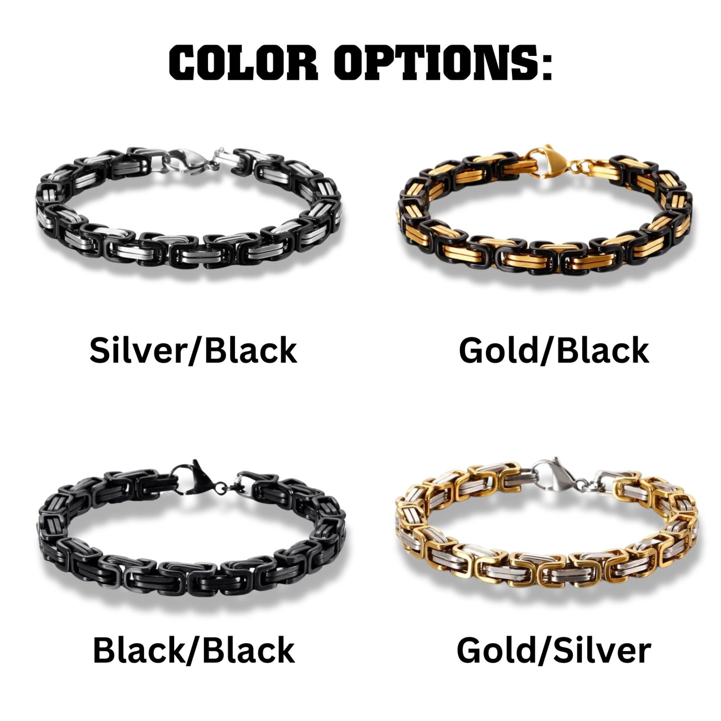 To My Son Cuban Link Bracelet Stainless Steel Bracelet Dad to Son Warm Gift - I Am Proud Of Your Father-Jessemade AU