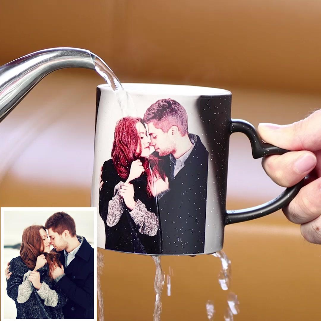 Personalised Magic Mug Custom 1 Photo Heat Colour Changing Cup Mug-Jessemade AU
