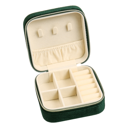 Jewelry Storage Box Blue/Pink/Green/White Travel Jewelry Box Gifts for Ladies Girls-Jessemade AU