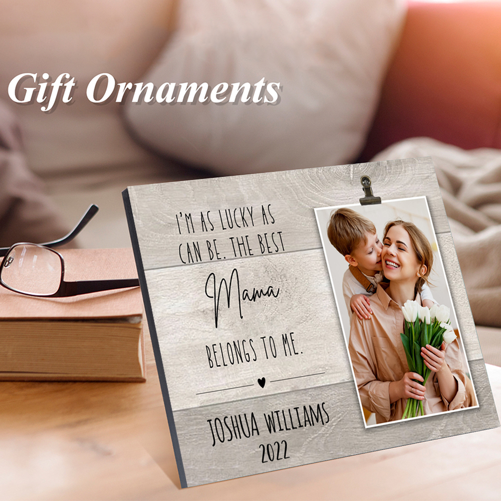 Personalised Picture Board Customised Photos Keepsake Wood Signs Photo Frame Gifts For Mother-Jessemade AU