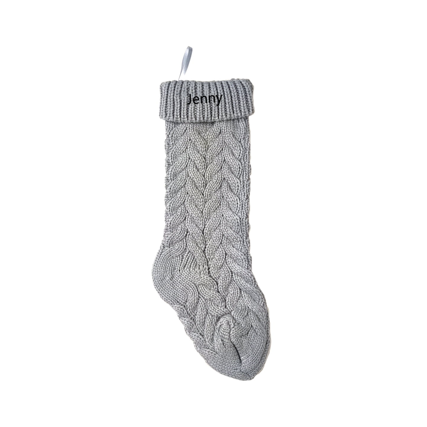 Christmas Needlepoint Stockings Personalised Name Knitting Stockings Decoration-Jessemade AU