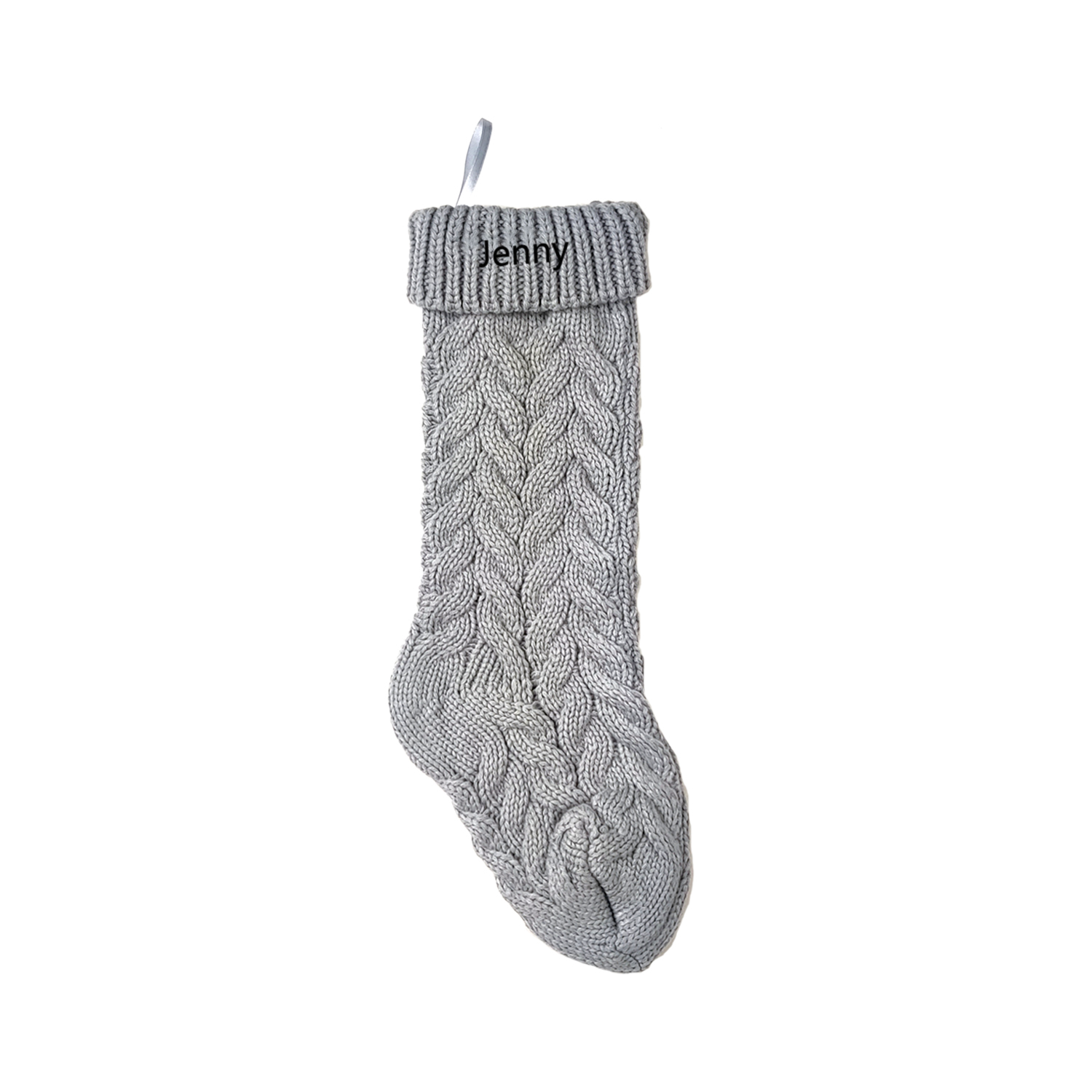 Christmas Needlepoint Stockings Personalised Name Knitting Stockings Decoration-Jessemade AU