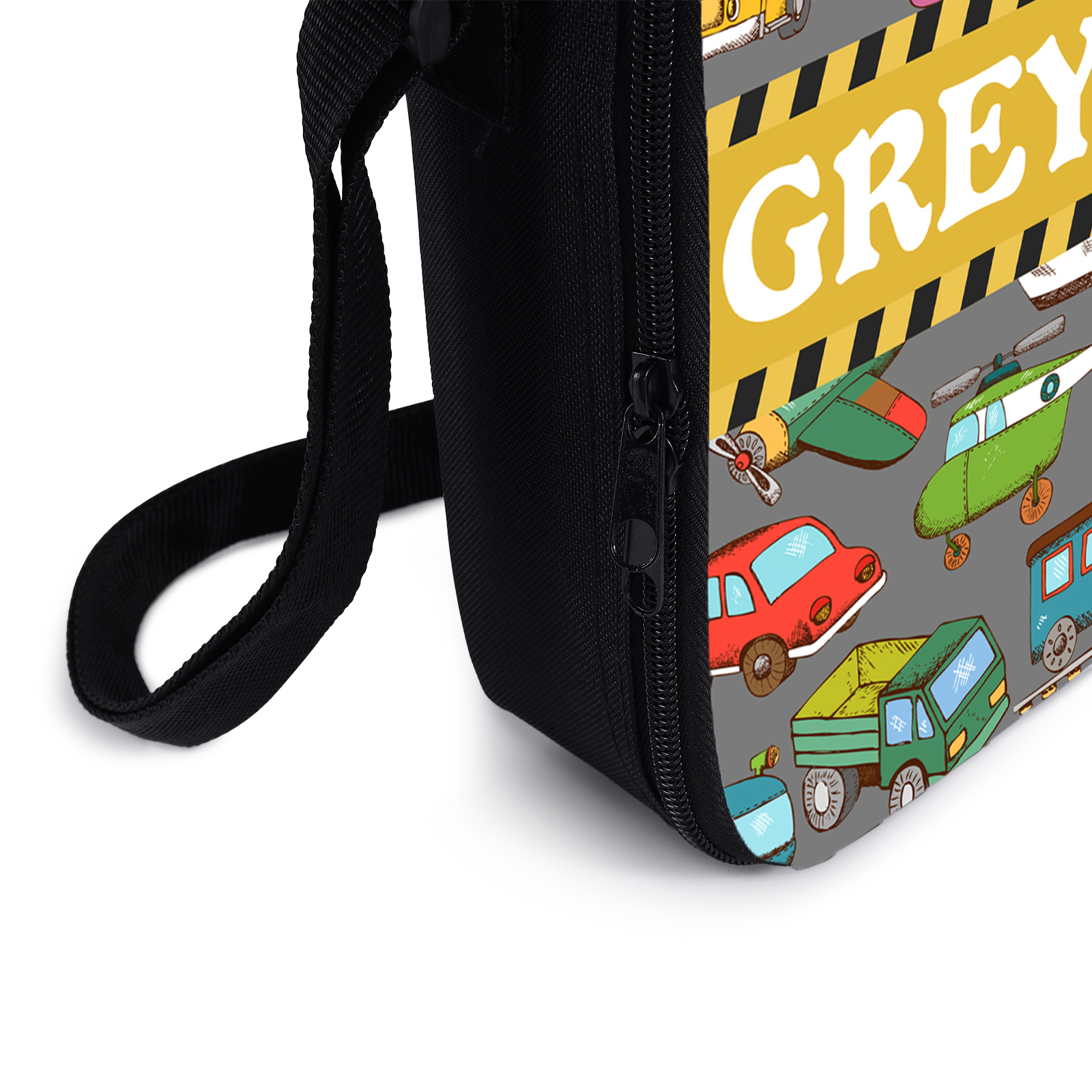 Custom Name Lunch Bag Personalised Cars Pattern Lunch Box Gifts for Kids-Jessemade AU