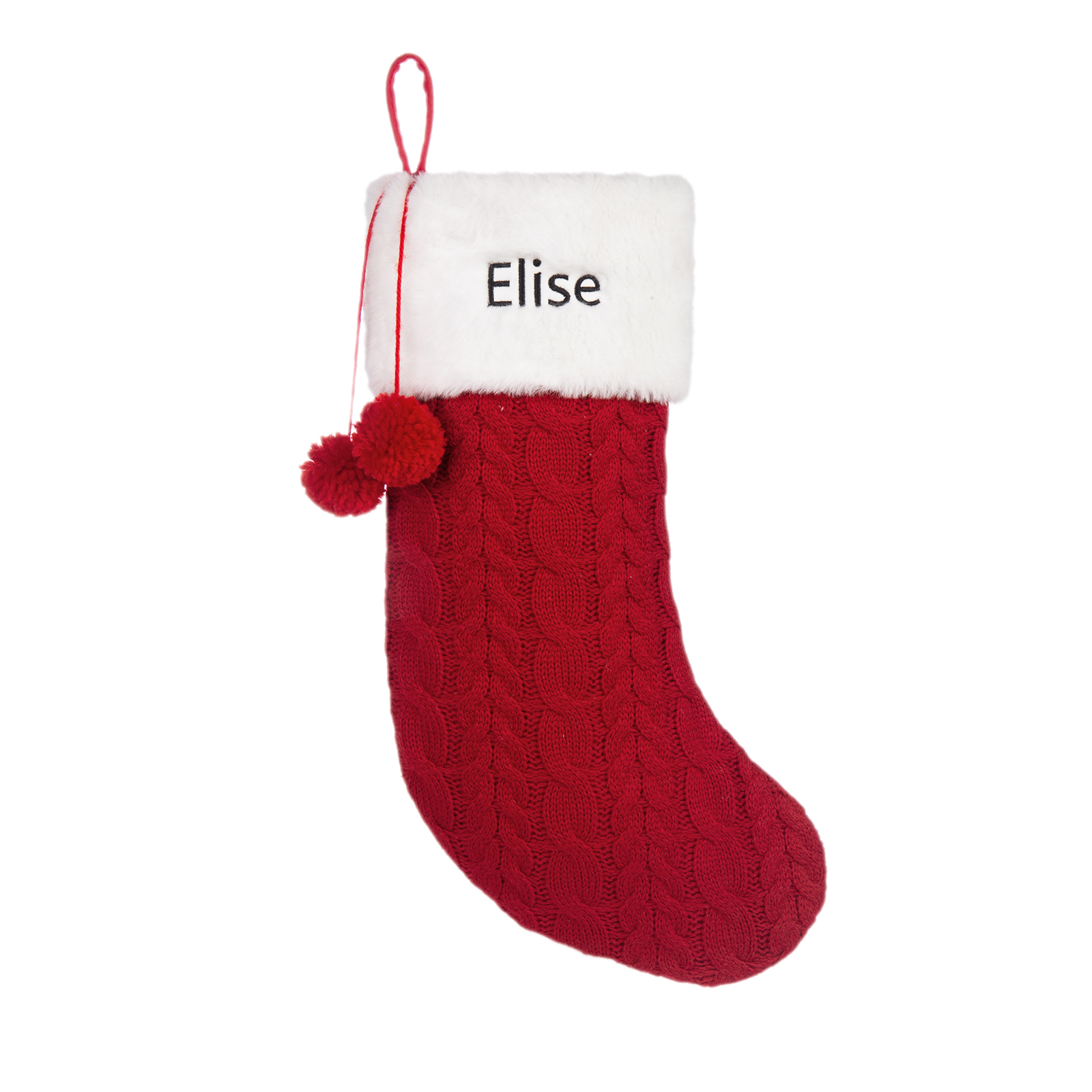 Personalised Christmas Fireplace Decor Customised 1 Name Christmas Stocking Gift for Family and Friends-Jessemade AU