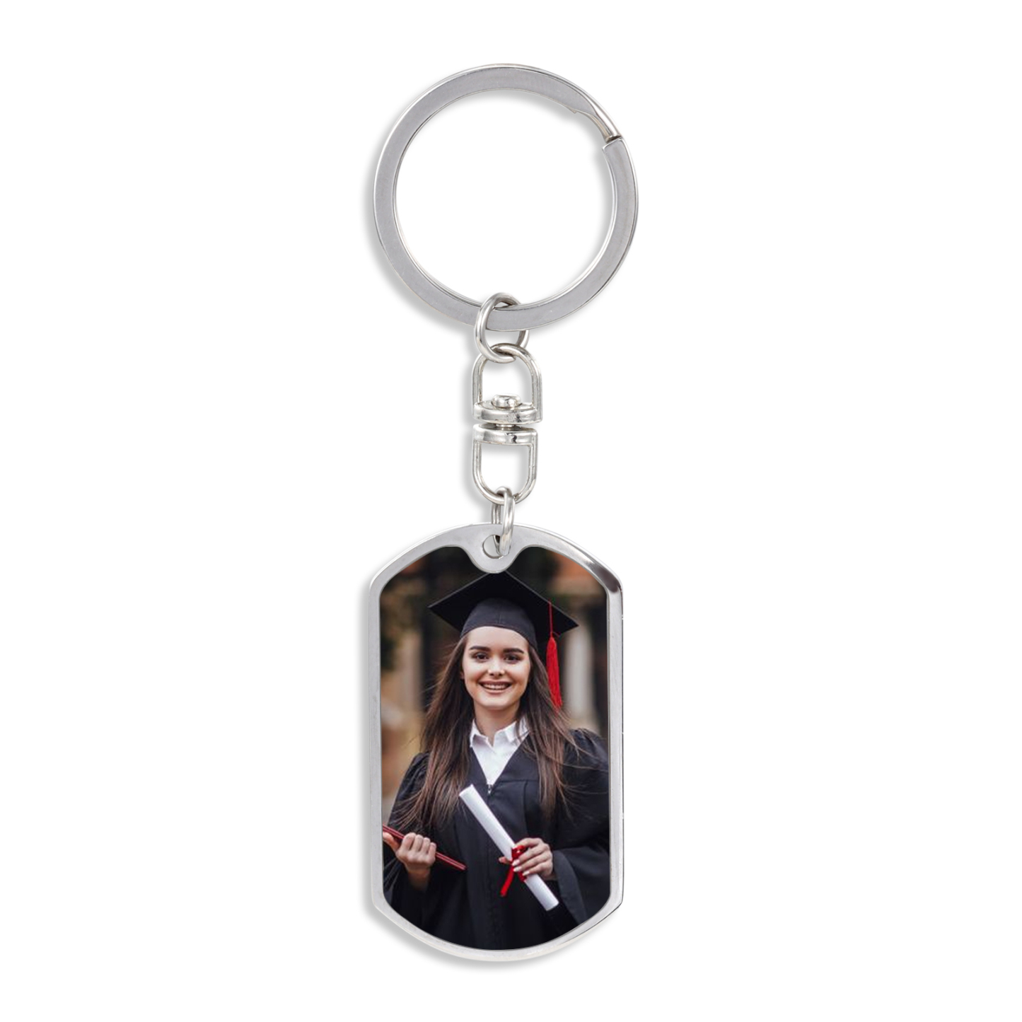 Personalised Photo Keychain Class of 2024 Graduation Keyring-Jessemade AU