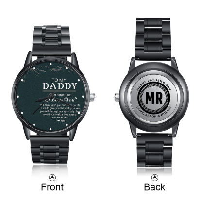 Personalised Photo Watch Customised Mechanical Watch Gifts for Him-Jessemade AU