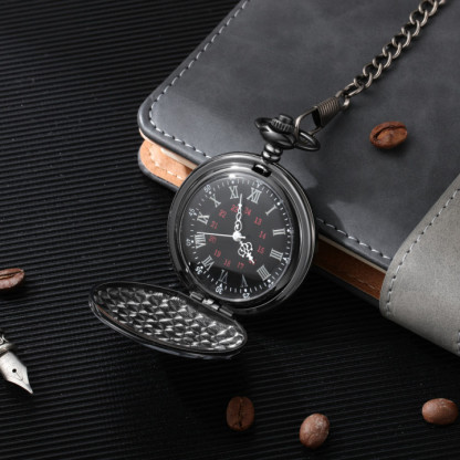 Personalised Pocket Watch Custom Names Gifts For Him-Jessemade AU