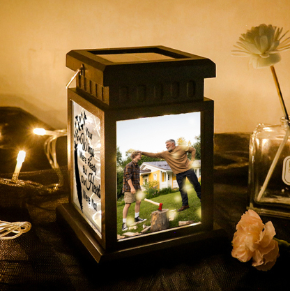 Personalised Photo Lantern Lamp Your Wings Were Ready Memorial Sympathy gift-Jessemade AU