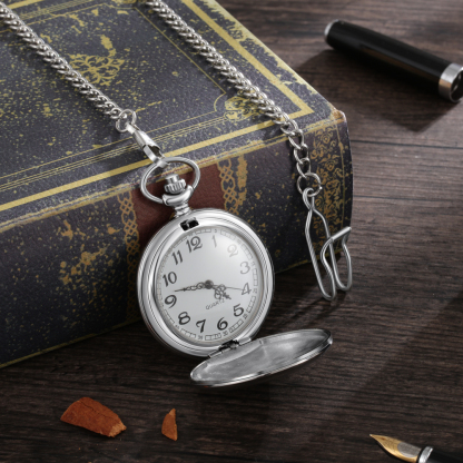 Personalised Pocket Watch Custom Photo Gifts For Him-Jessemade AU