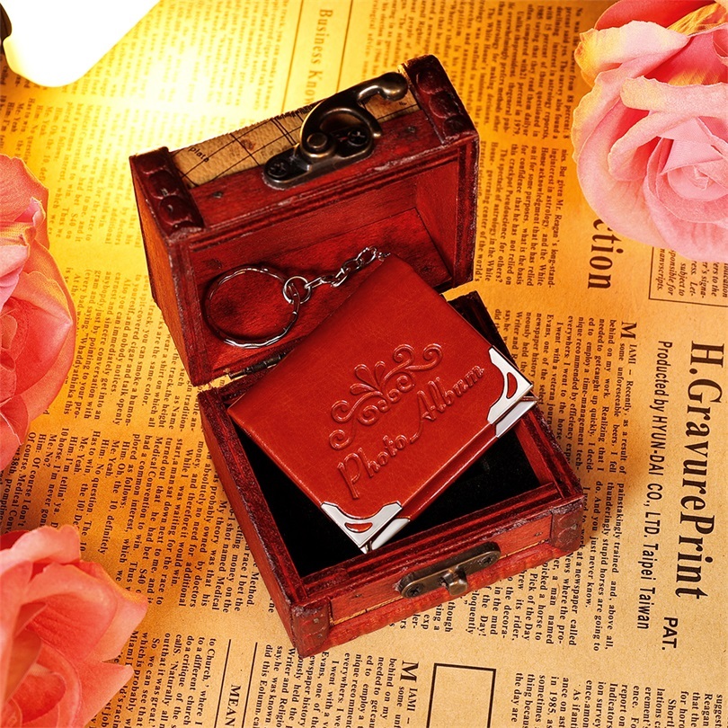 Personalised Mini Album Keychain Custom 10 Photos Keychain Gifts For Her-Jessemade AU