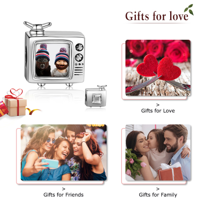 Camera Photo Custom Bracelet with 1 Charm-Jessemade AU