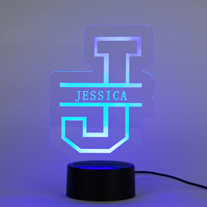 Personalised Big letter Night Light-Jessemade AU