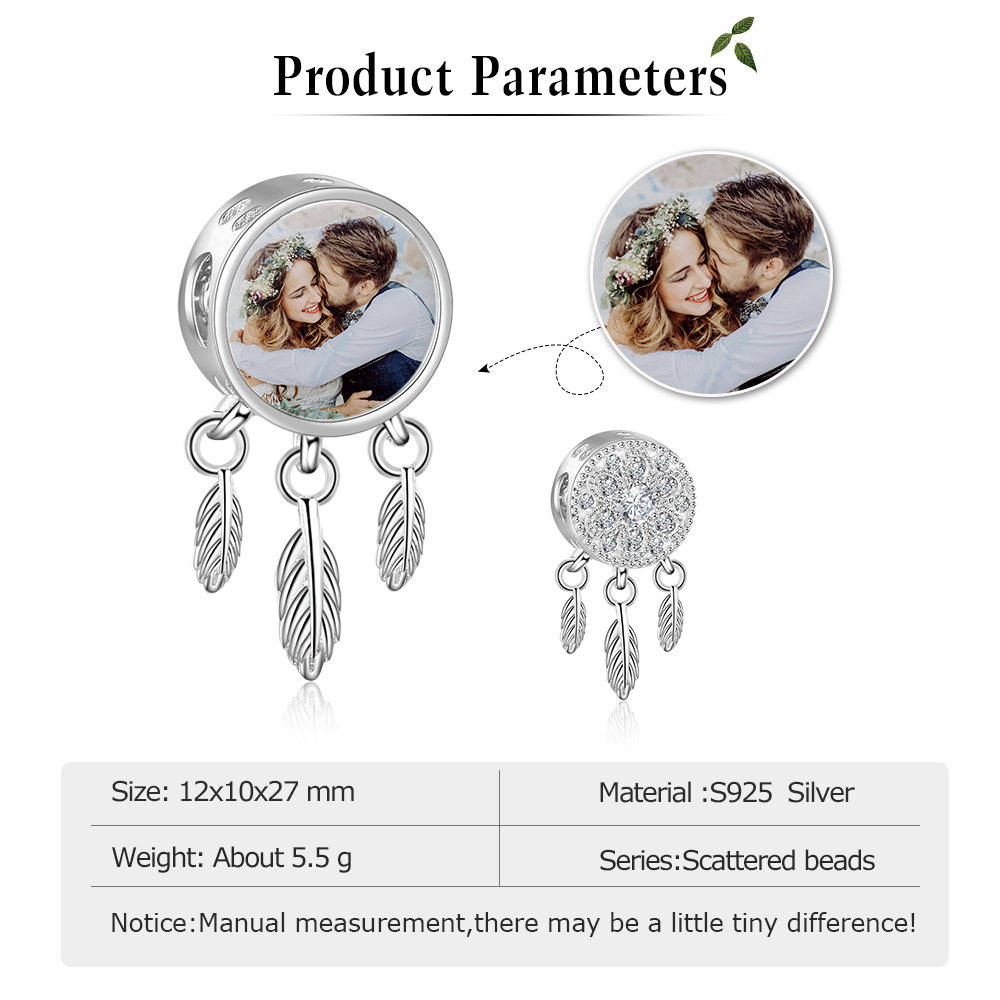 Photo Custom Bracelet with 1 Charm-Jessemade AU