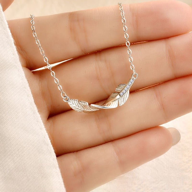 Memorial Necklace Guardian Angel Feature Necklace Gifts for Her-Jessemade AU