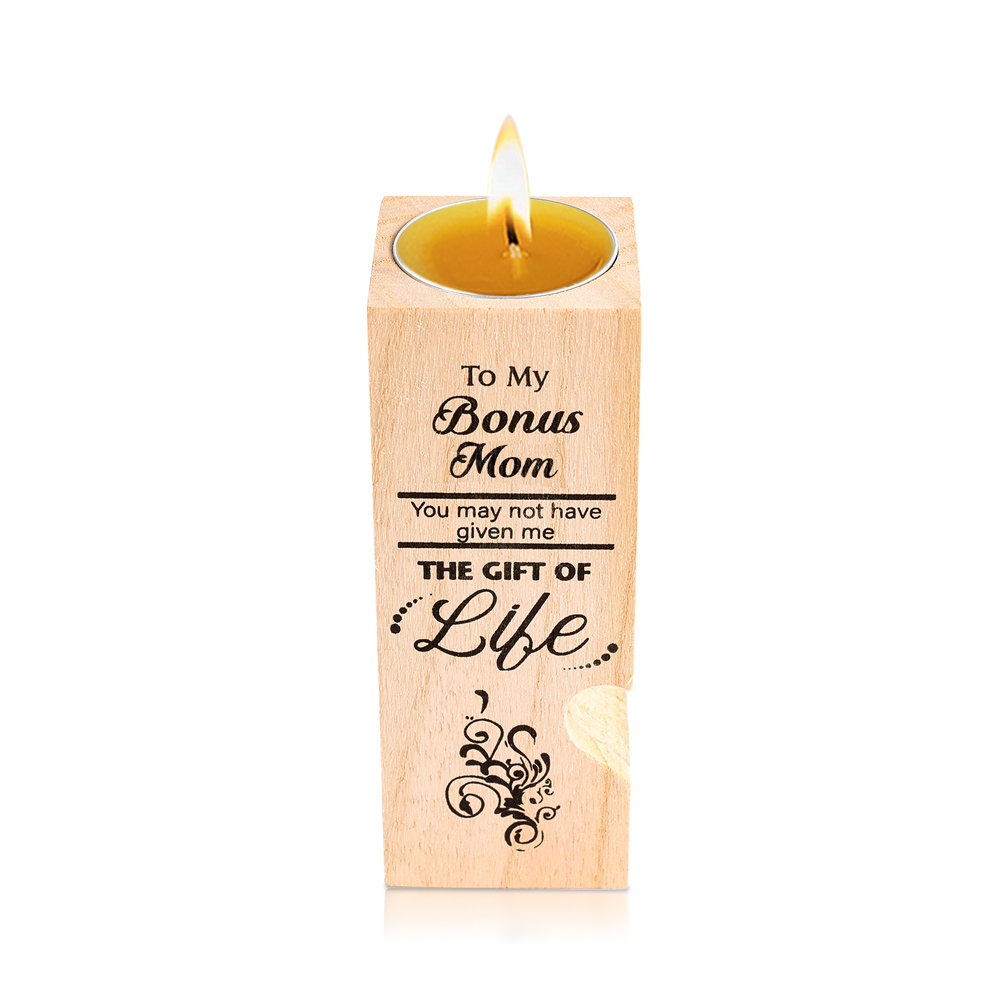 To My Bonus Mom life has given me The Gift of YouCandlestick-Jessemade AU