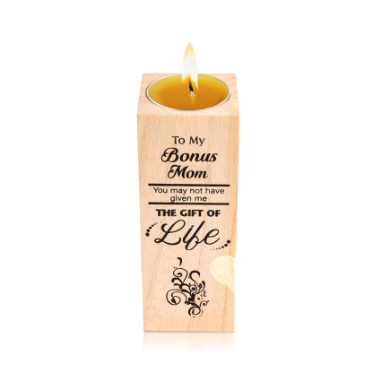 To My Bonus Mom life has given me The Gift of YouCandlestick-Jessemade AU